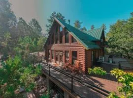 Charming Log AFrame in Pine