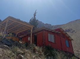 Cabaña para 2 personas con tinaja Valle De Elqui, Cochiguaz，位于Monte Grande的露营地