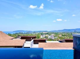 204 Ao Nang Beach, Private Sea View Pool Villa，位于Ban Khlong Haeng的酒店