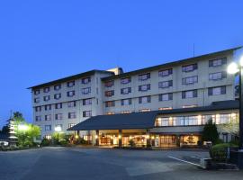 Yunogo Onsen HOTEL YUNOMORI BISYUNKAKU，位于美作的酒店