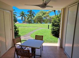 Studios Angoreva vue mer - côté plage ou jardin - Village vacances - Sainte-Anne Guadeloupe，位于Courcelles的酒店