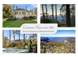 Carramar House, in the Amphitheatre of Nature，位于温特沃斯瀑布的带按摩浴缸的酒店