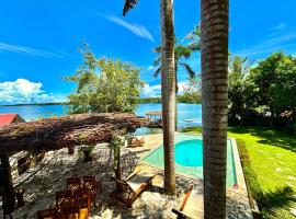 Villa Patos -Lagoon Front，位于Xul-Ha的酒店