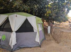 HAMPI CAMPING site，位于亨比的豪华帐篷