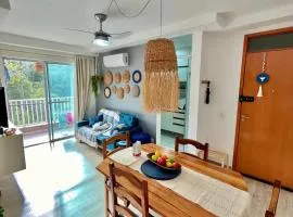 Apê Vumbora Pra Praia, todo climatizado, a 200 m da praia