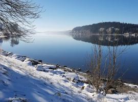 Maison vis-à-vis du lac，位于LʼAbbaye的酒店