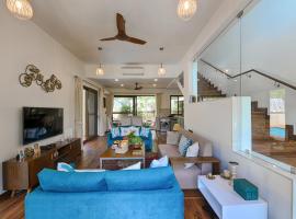 Melhor Stays Villa - L-A2 Luxury 3BHK villa with Private pool, Assagao，位于瓦加托的酒店