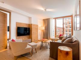 Gotthard Hotel Apartment，位于安德马特的带泳池的酒店