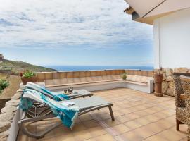 Amazing Country House with Ocean View, Cueva de la Arena，位于加拉奇科的酒店