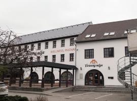 Červený Mlýn，位于季什诺夫的酒店