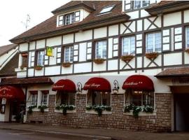 Le Cheval Rouge，位于卢昂的酒店