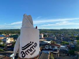 Hotel AMMA，位于Orito的带按摩浴缸的酒店
