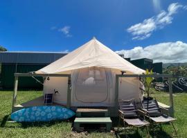 North Shore Glamping Camping Laie, Oahu, Hawaii，位于拉耶的豪华帐篷