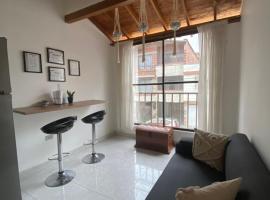 Cálido apartamento céntrico y acogedor, cerca al parque y estación metro，位于萨瓦内塔的酒店