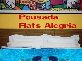 Pousada Flats Alegria piscina climatizada