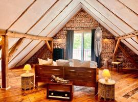 Ferienhaus am Rande des Spreewald，位于Heinersbrück的酒店