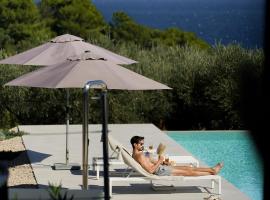 Luxusvilla Moana mit Olivenhain，位于瓦比尼科的酒店