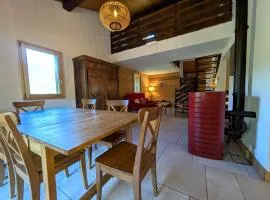 Chalet rénové 12 pers, 5 ch, parking, poêle, sud-ouest - FR-1-342-321