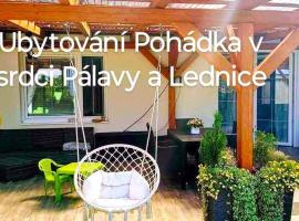 Pohádka- v srdci Pálavy a Lednice，位于Rakvice的别墅