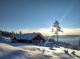 Coazy cabin with sauna，位于特吕西尔的滑雪度假村