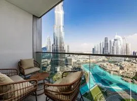 Prime Burj Khalifa&Fountain Views 2 Bdr Apartment