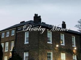 Rowley Manor hotel，位于Little Weighton的酒店
