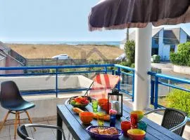 LocaLise - B02- Appartement vue mer - Plage et centre à pied - Balcon - Wifi inclus - Draps inclus - Animaux bienvenus