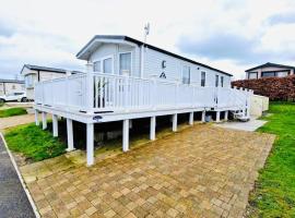 Sunset Terrace Rockley Park Haven，位于Lytchett Minster的豪华帐篷营地