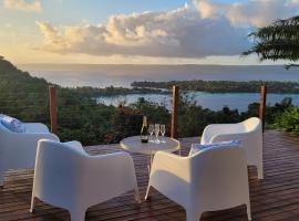 Longview - stunning views, sleeps 8，位于维拉港的酒店