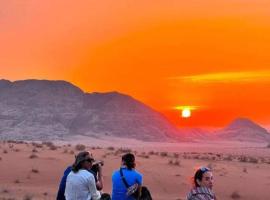 Wadi Rum，位于瓦迪拉姆的别墅