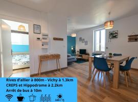 La Belle Rive du voyageur，位于阿列河畔美岸的酒店