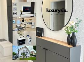 luxurisix Ferienwohnung Europapark Rulantica，位于马尔贝格的酒店