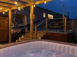 Horse Truck Tiny Home with Hot Tub