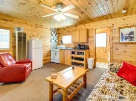 Boat and Fish on Mille Lacs Lake Walleye Cabin