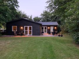 Nice Home In Vejby With Internet, Jacuzzi And Sauna，位于瓦伊比的酒店
