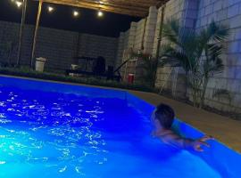 LAS BRISAS DE HUANCHACO Local Cristiano de eventos，位于Cap. FAP Carlos Martínez de Pinillos International的酒店