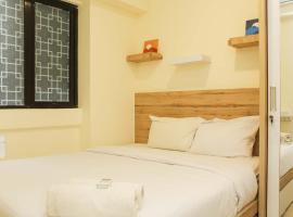 Cozy Living and Tidy 1BR Meikarta Apartment By Travelio，位于芝卡朗的酒店
