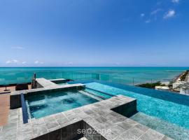 NWTs - Apartamentos com Vista Frente-Mar em Macei&oacute;，位于马塞约的自助式住宿