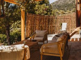 Casa el Refugio Stilte Comfort Natuur Uniek，位于Canillas de Aceituno的山林小屋