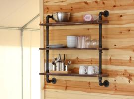 Glamping Tent #7 with AC Heat AC and Private Bath，位于奥德维尔的酒店