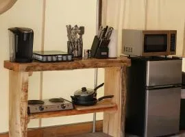 Glamping Tent #5 with Heat AC and Private Bath