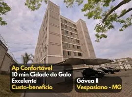 Apartamento 2 quartos à 10 min da Cidade do Galo