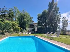 Ca' San Lorenzo - Villa panoramica con piscina - Vignale Monferrato