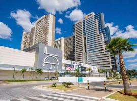 Apartamento dentro do shopping águas claras, Lindo，位于塔瓜汀加的酒店