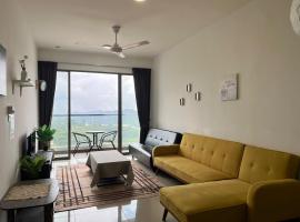 Ammara homestay @ Palas Horizon kea Farm，位于伯恩仓的带按摩浴缸的酒店