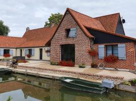 Au chemin du paradis Gîte de 10 personnes 4 Etoiles，位于Saint-Martin-lez-Tatinghem的酒店