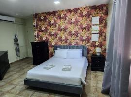 Cozy Studio Apartment Minutes from the Beach，位于威廉斯塔德的酒店