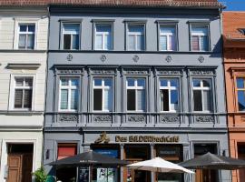 Das BilderbuchCafe - Ferien - Apartment NO 3 - Markt 7，位于哈弗尔贝格的酒店