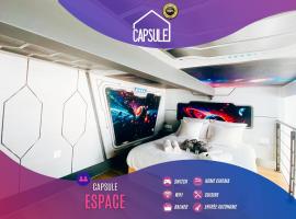 Espace-Jacuzzi-Cinema-Nintendo switch，位于鲁贝的酒店