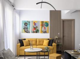 Mitropoli's Home - &Delta;&iota;&alpha;&mu;έ&rho;&iota;&sigma;&mu;&alpha; &sigma;&tau;&omicron; &kappa;έ&nu;&tau;&rho;&omicron; &tau;&eta;&sigmaf; &pi;ό&lambda;&eta;&sigmaf;，位于约阿尼纳的自助式住宿